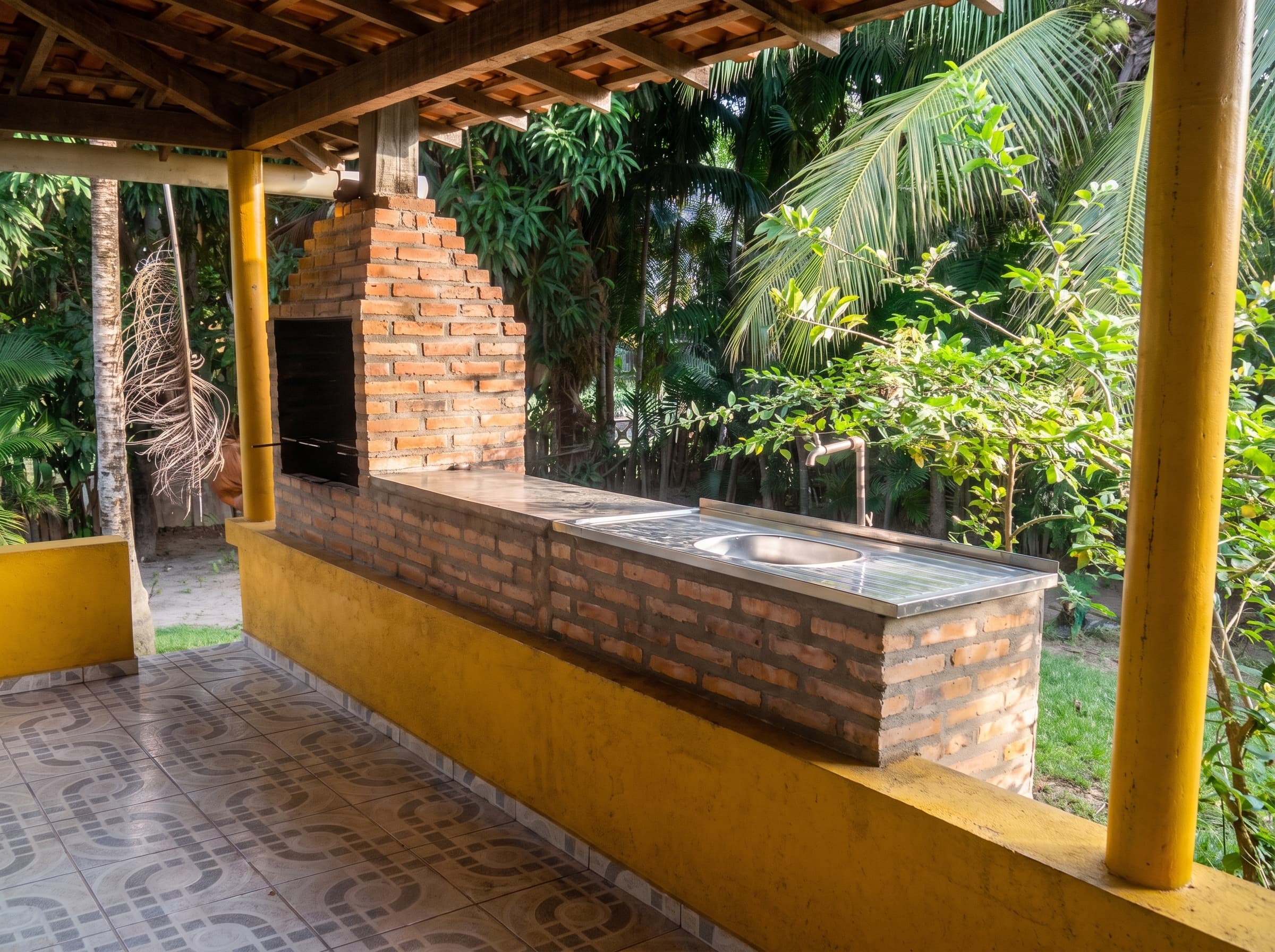 Área social do Hostel Lençóis Park
